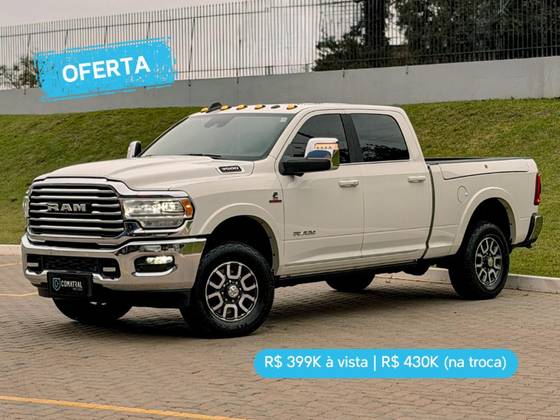 RAM 3500 6.7 I6 TURBO DIESEL LIMITED LONGHORN CD 4X4 AUTOMÁTICO RAM 3500 6.7 I6 TURBO DIESEL LIMITED LONGHORN CD 4X4 AUTOMÁTICO